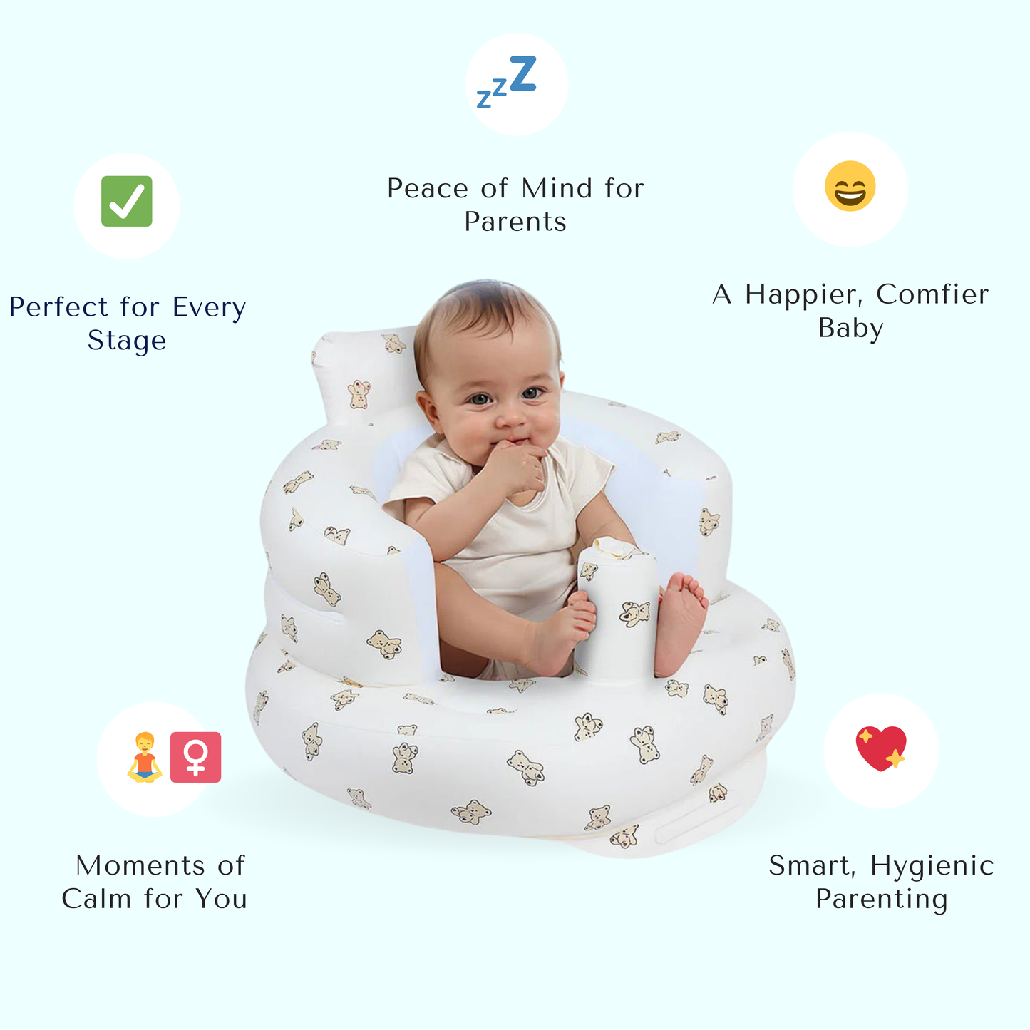 KoolFloat™ Inflatable Baby Seat