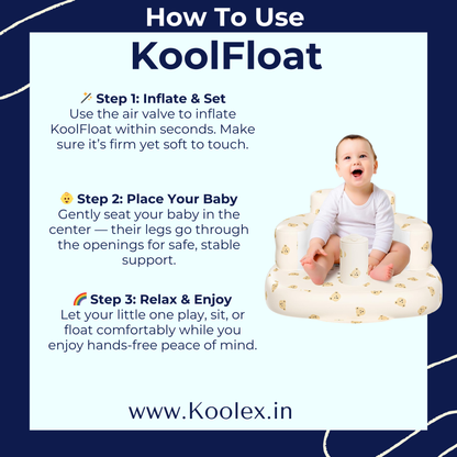 KoolFloat™ Inflatable Baby Seat