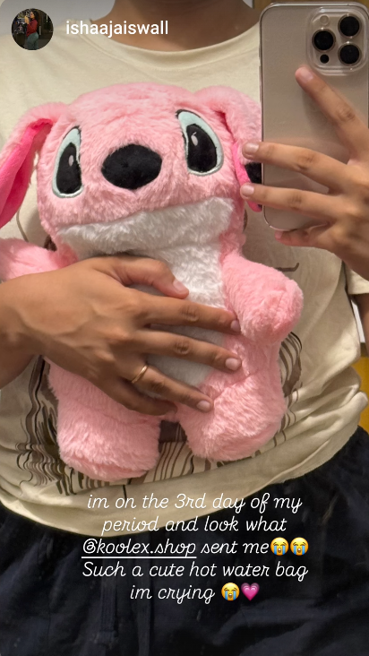 Influencer using Koolex